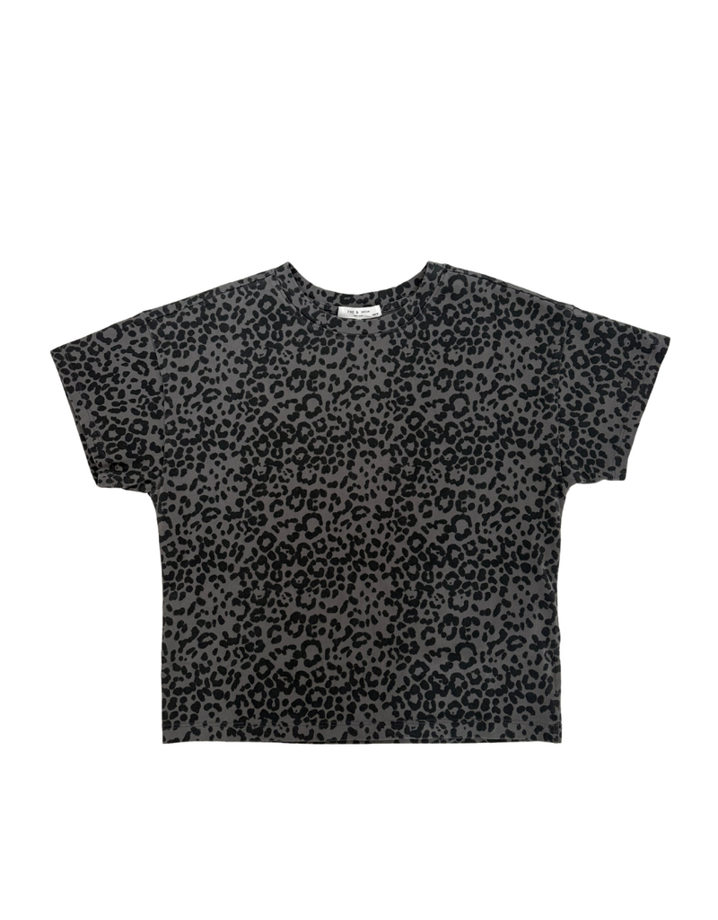 Rag & Bone Leopard Kelly Boxy Tee
