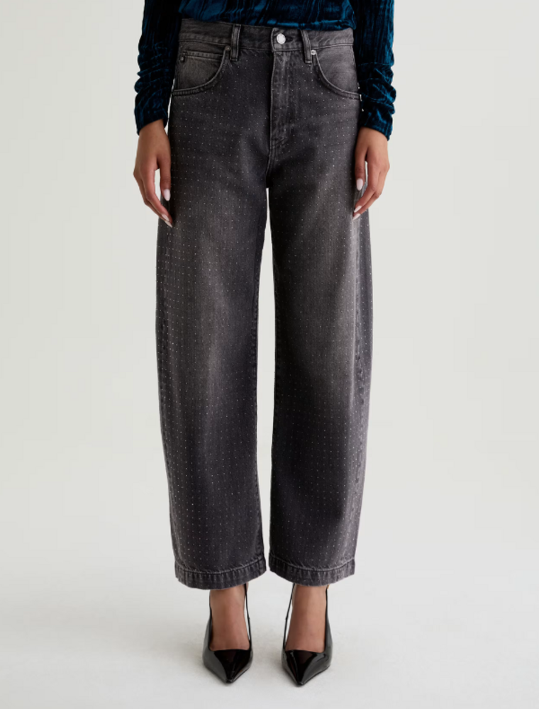 AG JEANS Hattie Barrel with Rhinestones