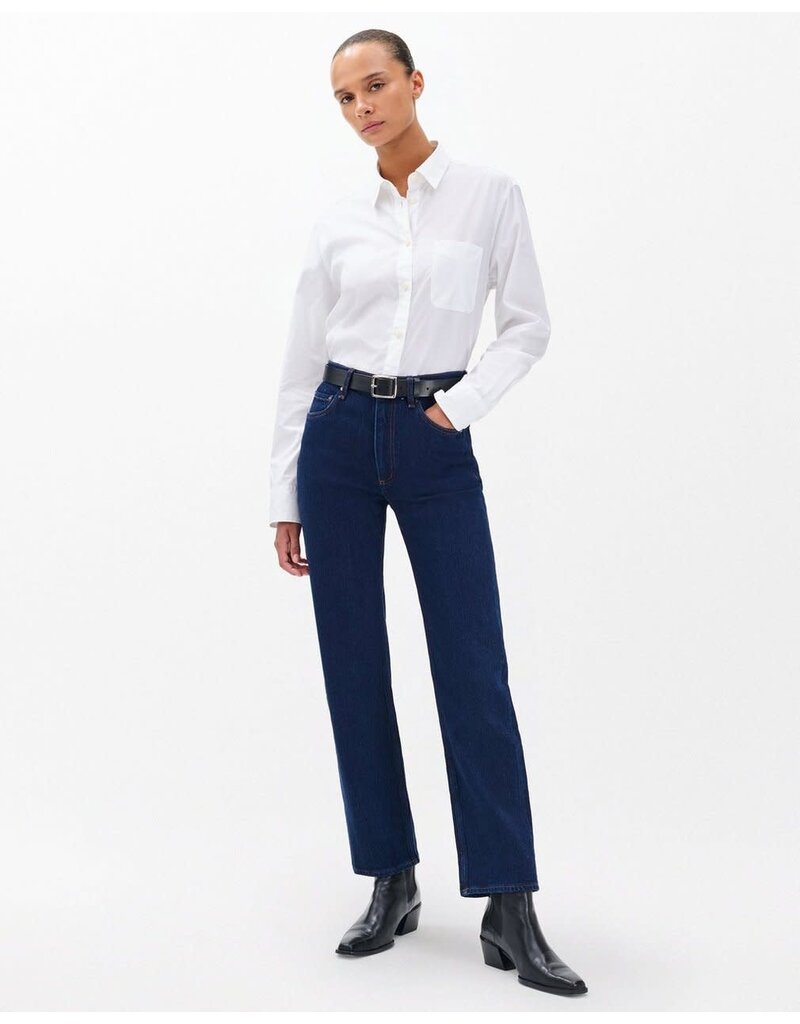 Rag & Bone Harlow Mid-Rise Ankle Straight