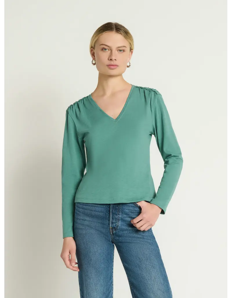 Nation Los Angeles Remi V-Neck Top