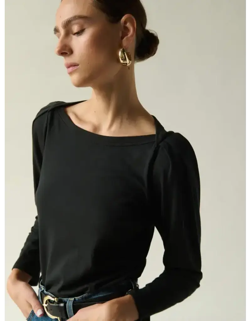 Nation Los Angeles Amelie Envelope Neck Top