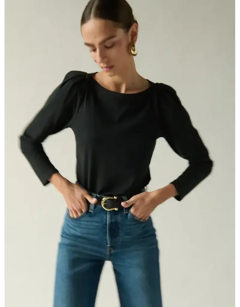 Nation Los Angeles Amelie Envelope Neck Top