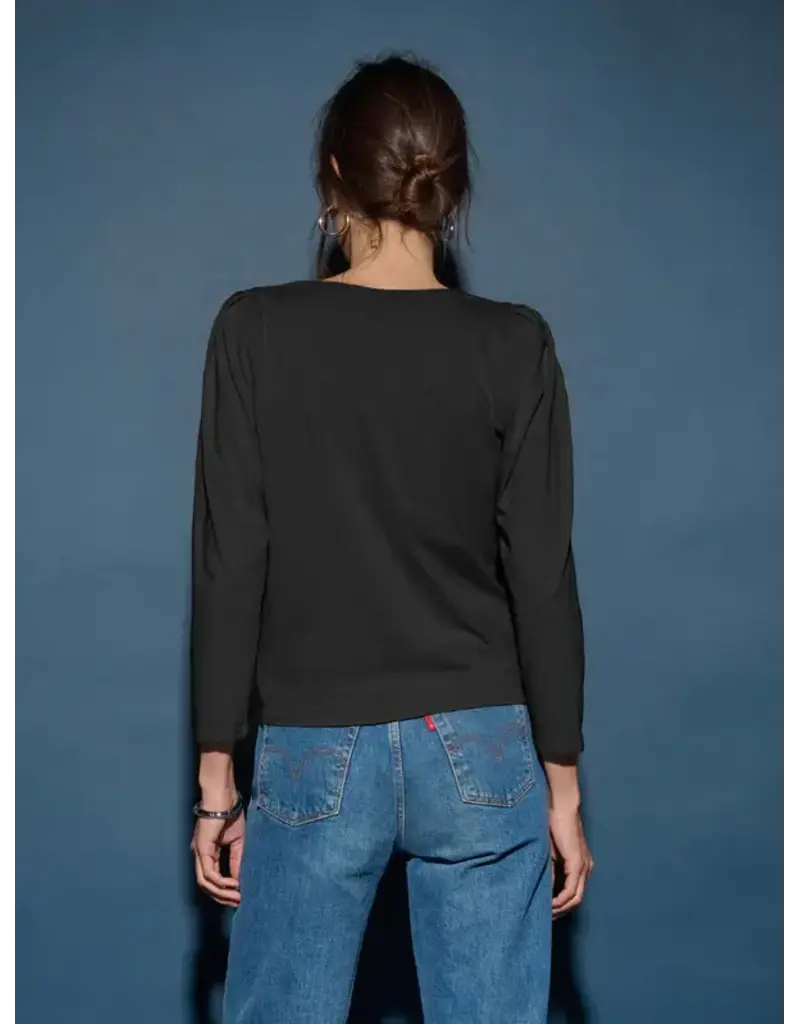 Nation Los Angeles Amelie Envelope Neck Top