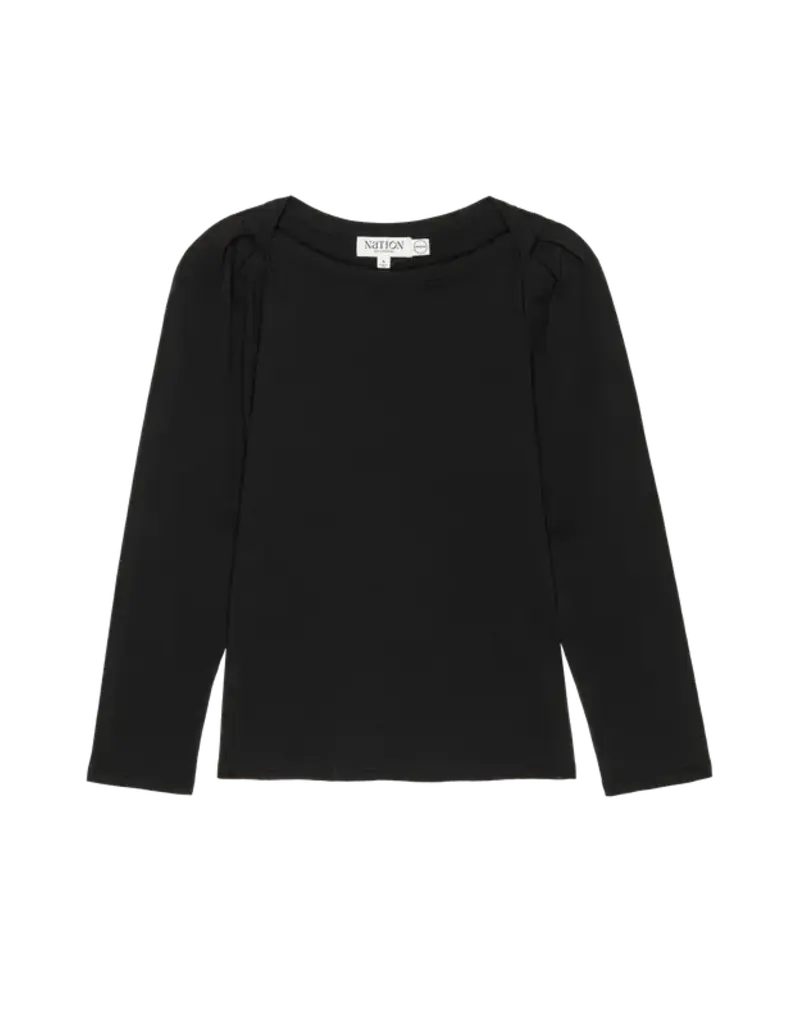 Nation Los Angeles Amelie Envelope Neck Top