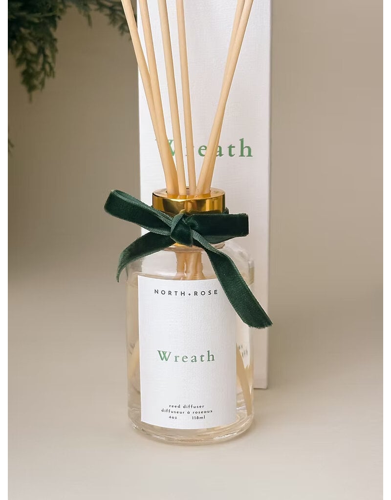 North + Rose Wreath Diffuser