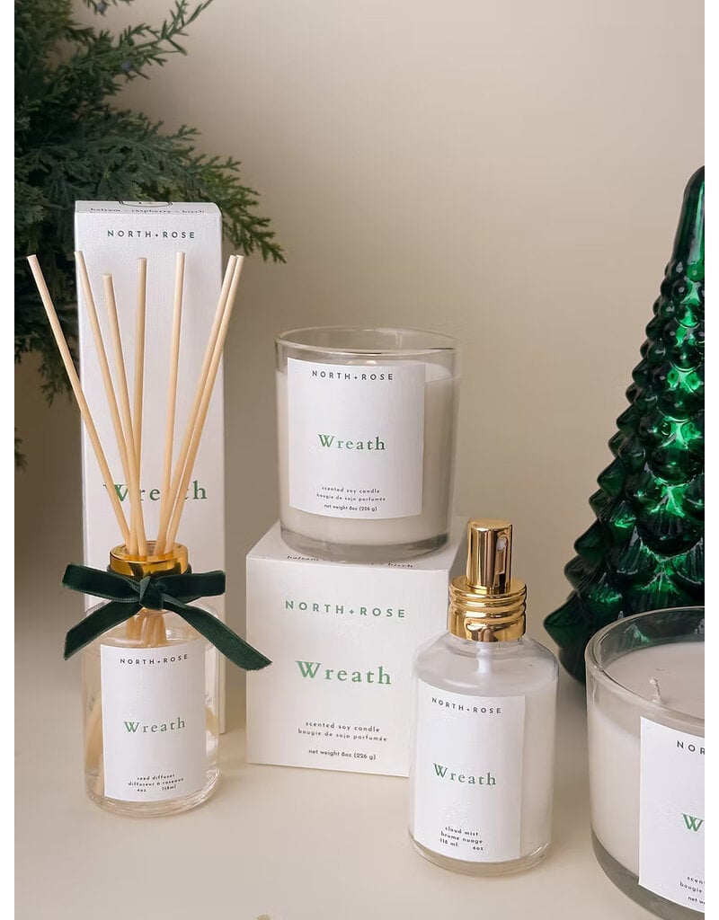 North + Rose Wreath Diffuser