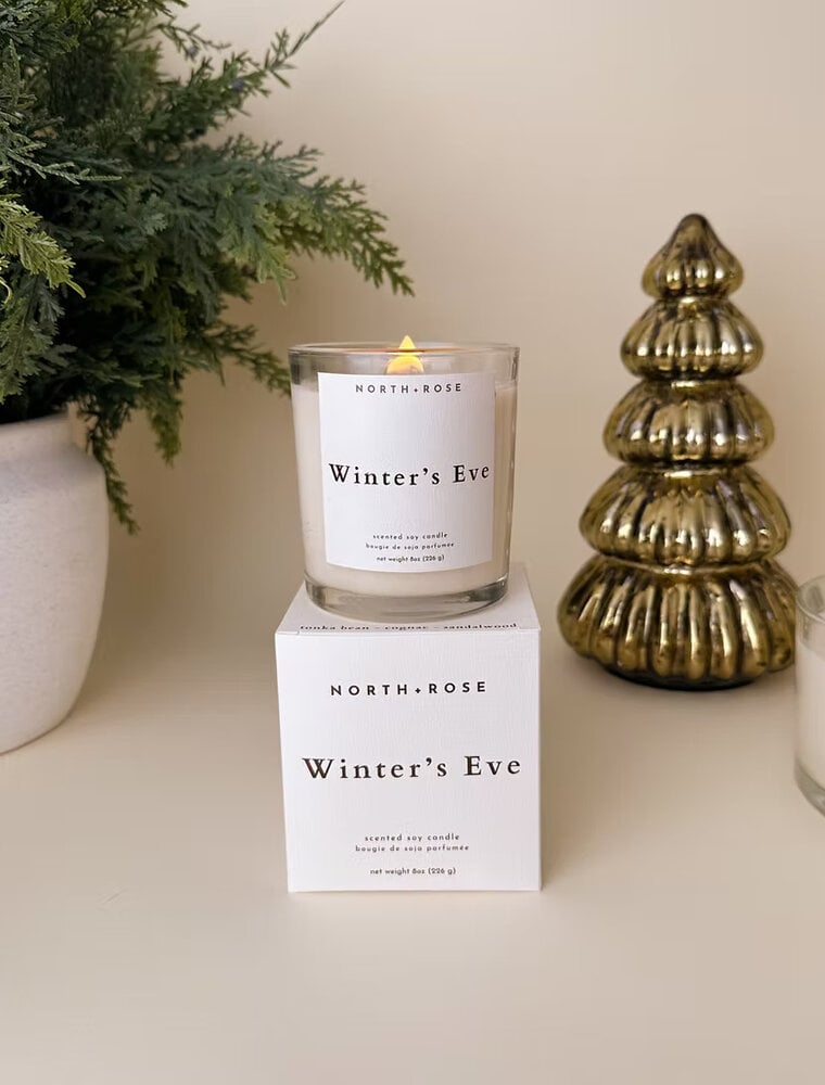 North + Rose Winter's Eve Candle