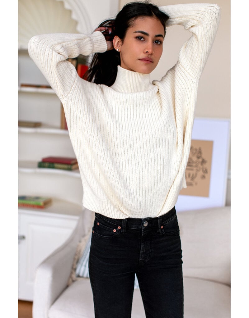 Emerson Fry Carolyn Funnel Neck Sweater