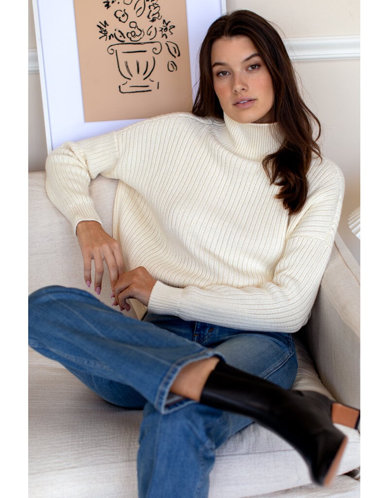 Emerson Fry Carolyn Funnel Neck Sweater
