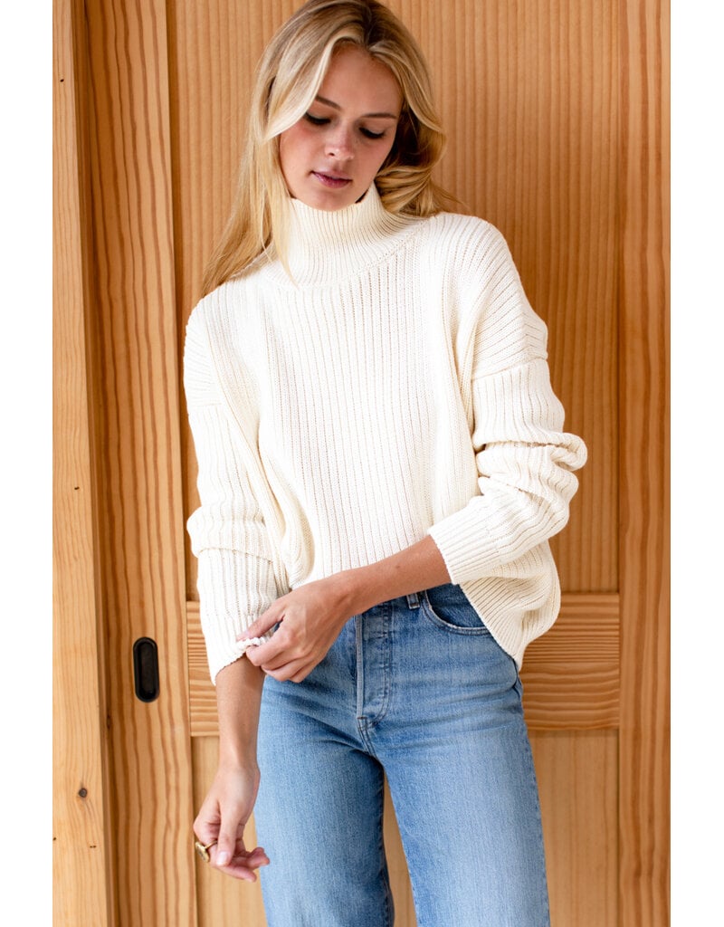 Emerson Fry Carolyn Funnel Neck Sweater