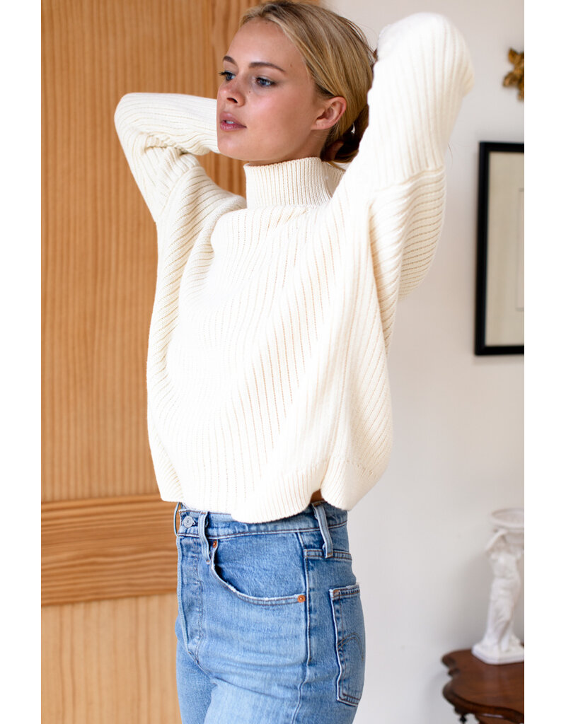 Emerson Fry Carolyn Funnel Neck Sweater