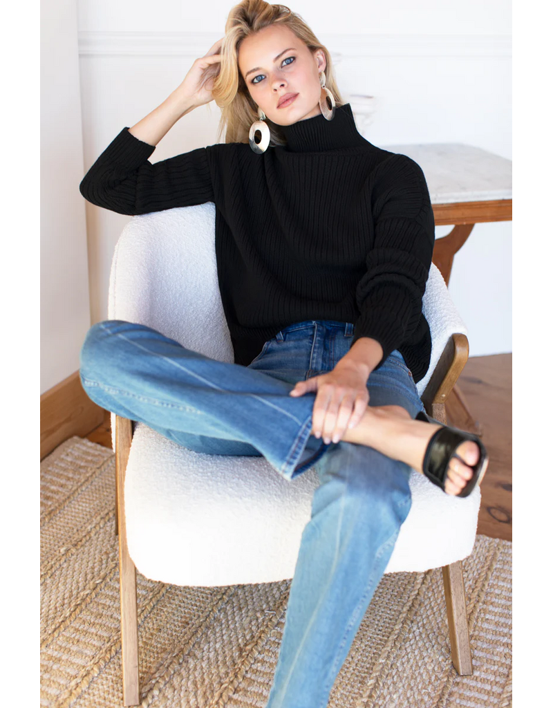 Emerson Fry Carolyn Funnel Neck Sweater