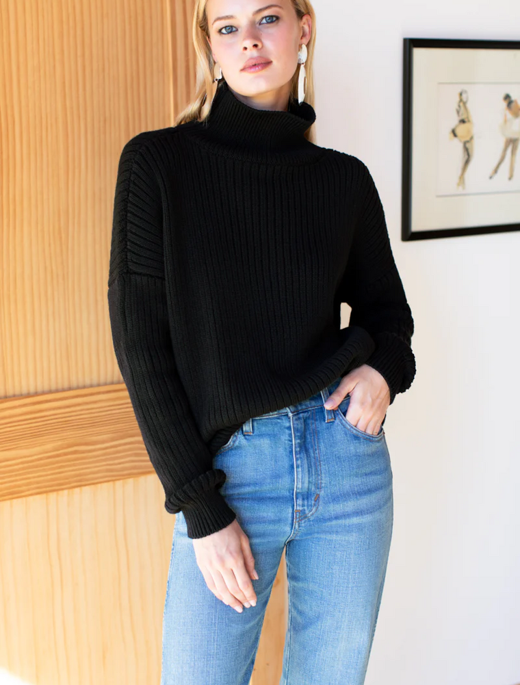 Emerson Fry Carolyn Funnel Neck Sweater