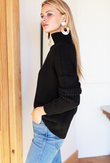 Emerson Fry Carolyn Funnel Neck Sweater