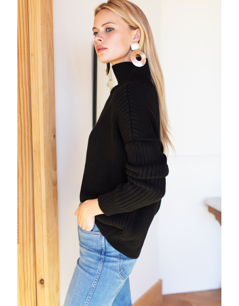 Emerson Fry Carolyn Funnel Neck Sweater
