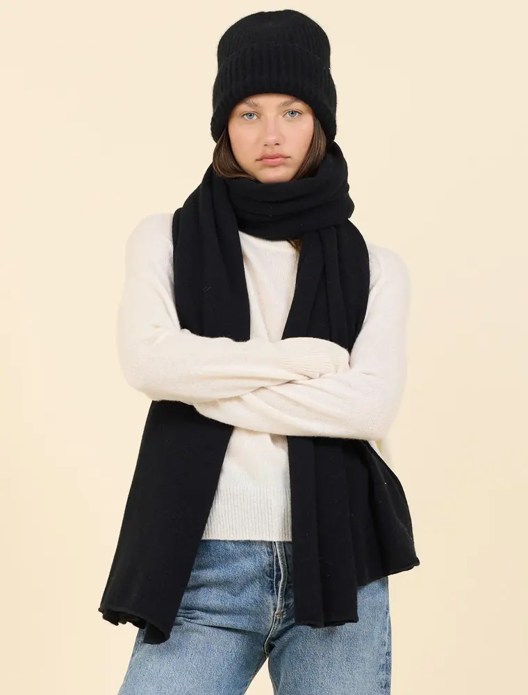 One Grey Day Sloane Cashmere Travel Scarf