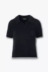 Rag & Bone Jada brushed cashmere ss polo