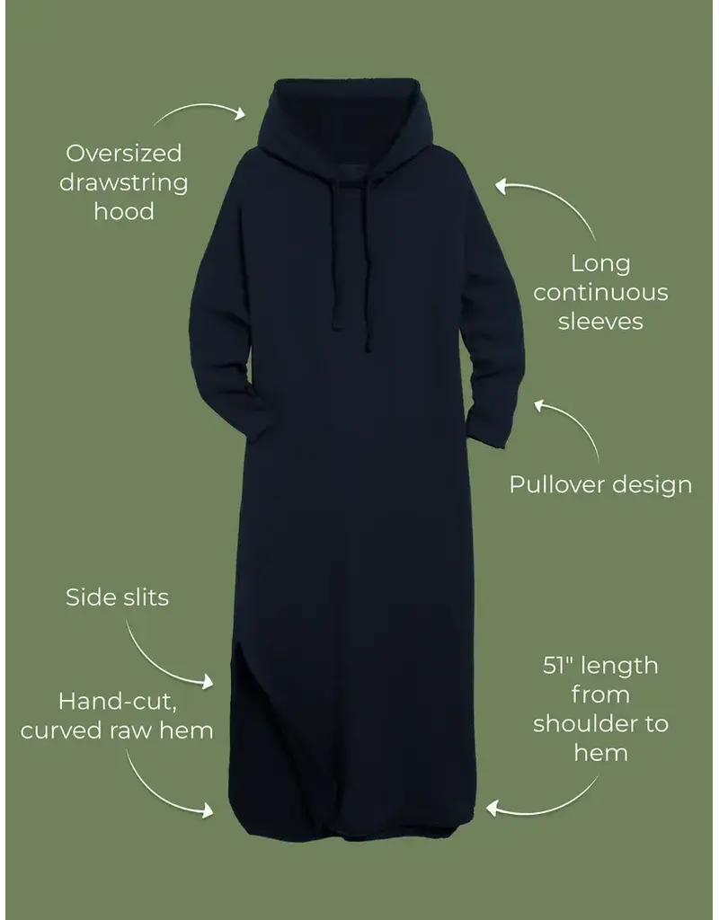 Frank & Eileen James Hooded Cape Dress