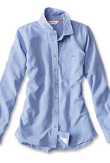 Orvis Orvis Womens Tech Chambray Long Sleeve Work Shirt -