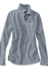 Orvis Orvis Womens Tech Chambray Long Sleeve Work Shirt -