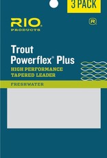 RIO RIO Powerflex Plus Leader 3 Pack -