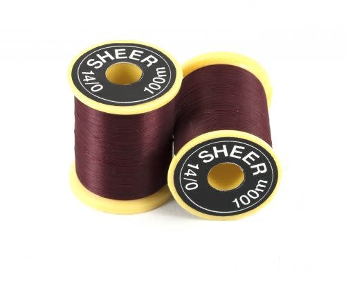 Hareline Dubbin Gordon Griffiths Sheer Ultrafine 14/0 Thread -