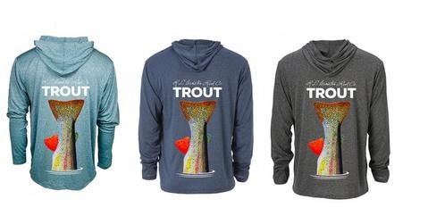 Trout Tech Hooded Fishing Shirt - Angler's Covey