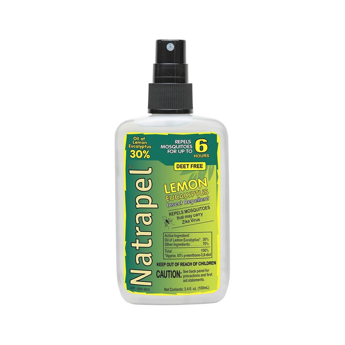 NATRAPEL Natrapel Lemon Eucalyptus Insect Repellent Spray 3.4oz