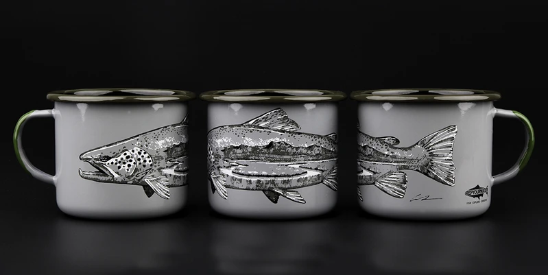 Rep Your Water RepYourWater Enamel Camp Mug -