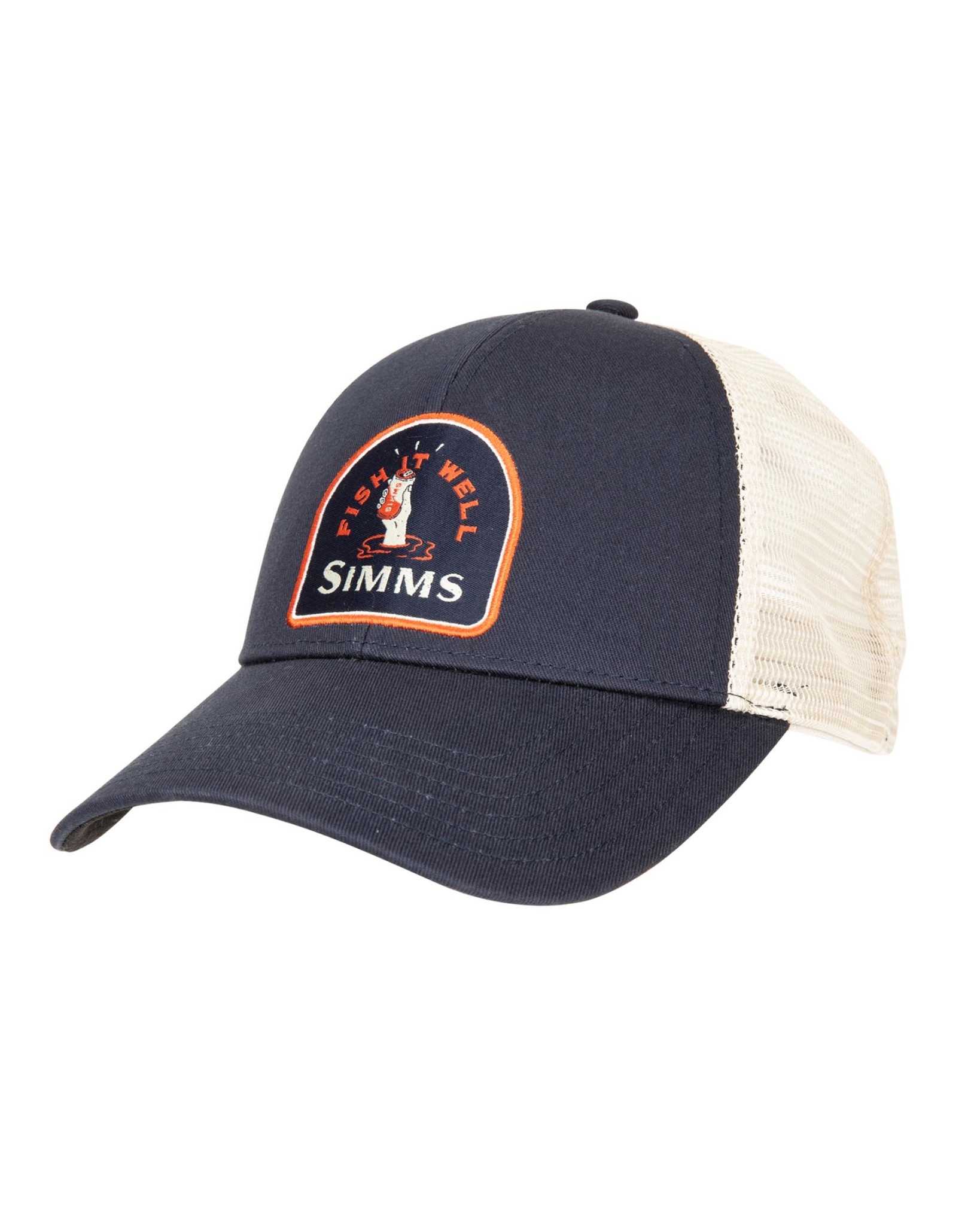 Simms Fishing Simms Hat - Fish It Well Trucker Admiral Blue
