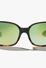 Bajio Bajio Balam Sunglasses - Black/Tortoise Split Gloss Green Glass