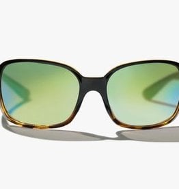 Bajio Bajio Balam Sunglasses - Black/Tortoise Split Gloss Green Glass