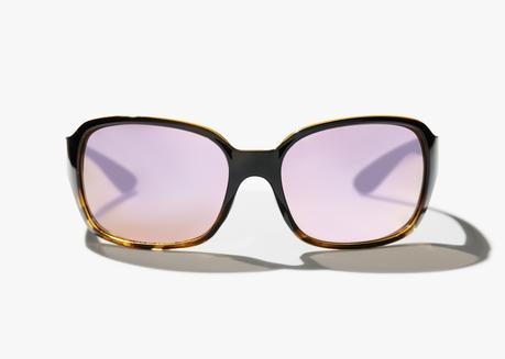 Bajio Bajio Balam Sunglasses - Black/Tortoise Split Gloss Rose Mirror Poly
