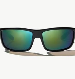 Bajio Bajio Nippers Sunglasses Black Matte Green Glass