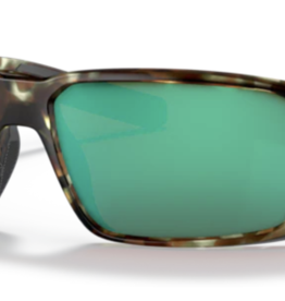Costa Del Mar Costa Fantail Pro Sunglasses Matte Wetlands w/Green Mirror 580G