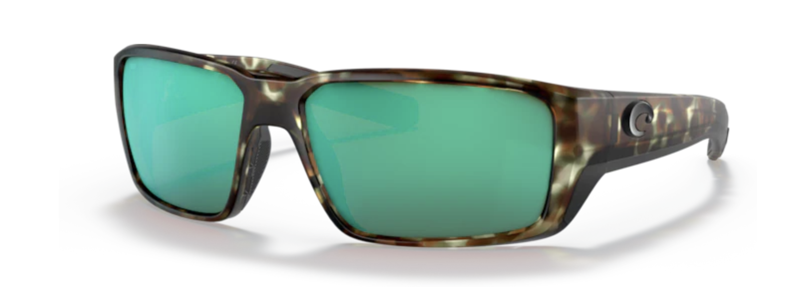 Costa Del Mar Costa Fantail Pro Sunglasses Matte Wetlands w/Green Mirror 580G