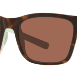 Costa Del Mar Costa Panga Sunglasses Shiny Tortoise/White/Seafoam Crystal w/ Copper 580P