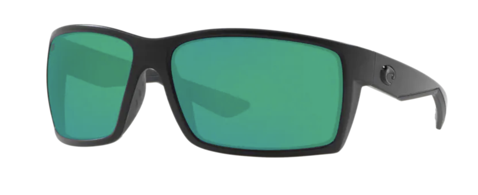 Costa Del Mar Costa Reefton Sunglasses Blackout Frame Green Mirror 580G