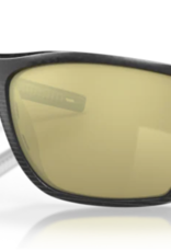 Costa Del Mar Costa Santiago Sunglasses Net Black w/Copper Green Mirror 580G
