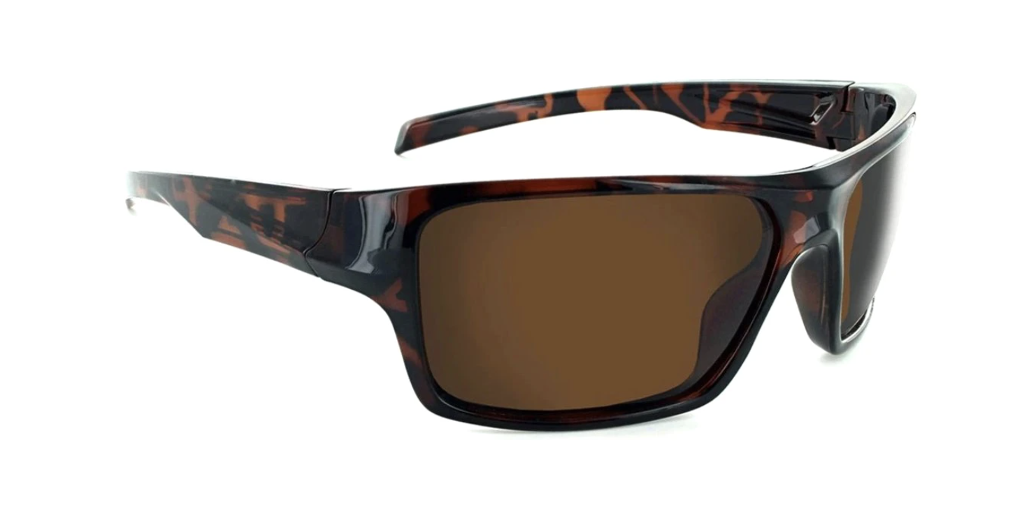 Optic Nerve ONE Venture Sunglasses Dark Demi w/Brown Lens