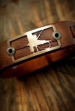 Sight Line Provisions SLP Leather Skinny Bracelet Trout -