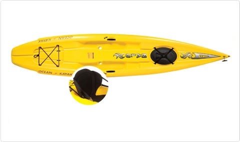 Ocean Kayak Ocean Kayak Nalu 12.5 SUP Rental - Yellow