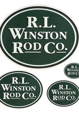 Winston Rod Co. Winston Sticker
