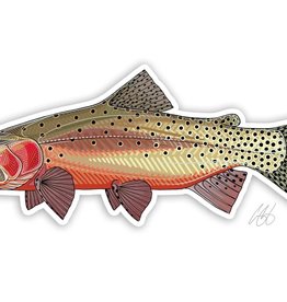 Casey Underwood Art Casey Underwood Fish Decal -