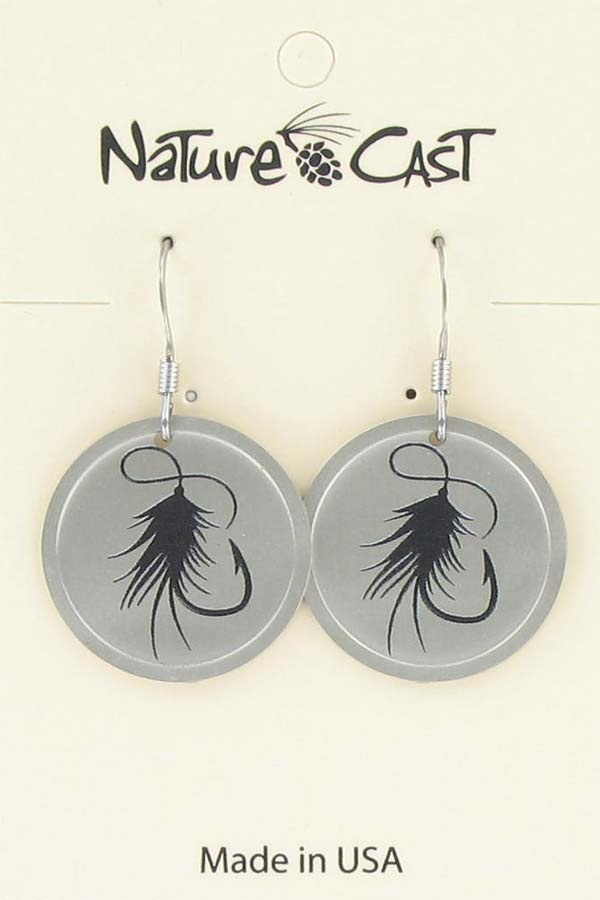 Nature Cast Metalworks Nature Cast Dangle Earrings