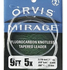 Orvis Orvis Mirage Knotless Leader (2 Pack) 9'