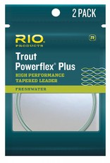 RIO RIO Powerflex Plus Leader 2 Pack -
