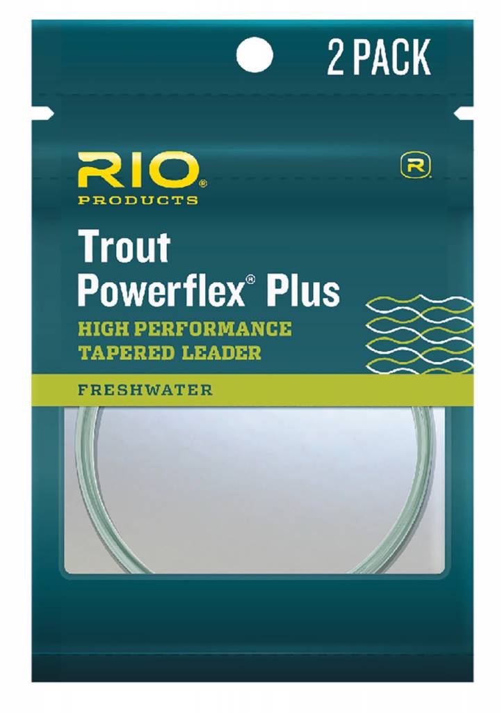 RIO RIO Powerflex Plus Leader 2 Pack -