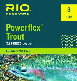 RIO RIO Powerflex Trout Leader 3 Pack -