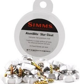 Simms Fishing Simms Alumibite Star Cleat (10-Pack)